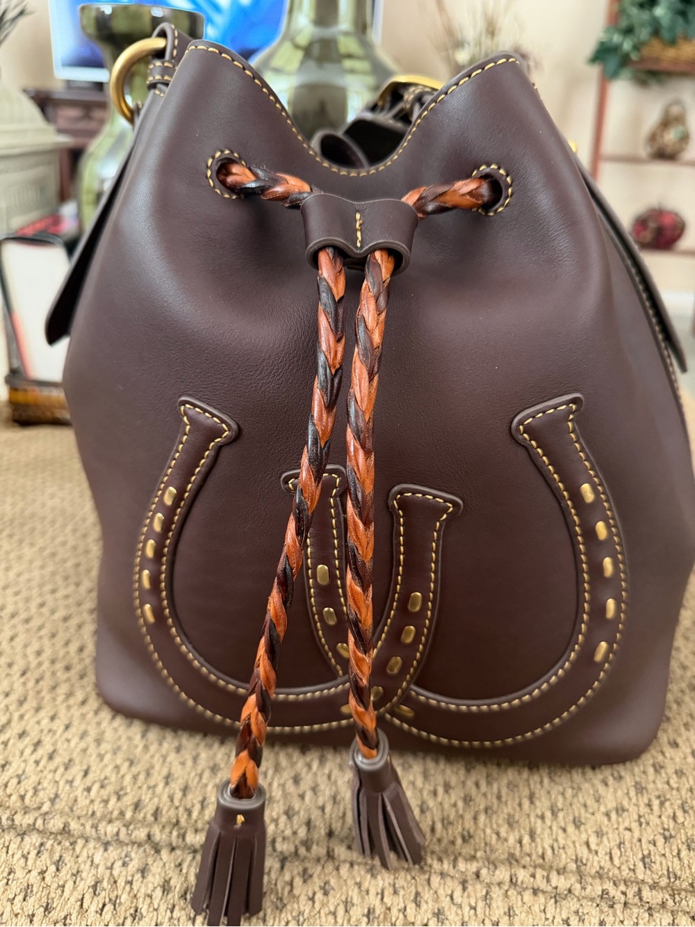 Dooney western drawstring